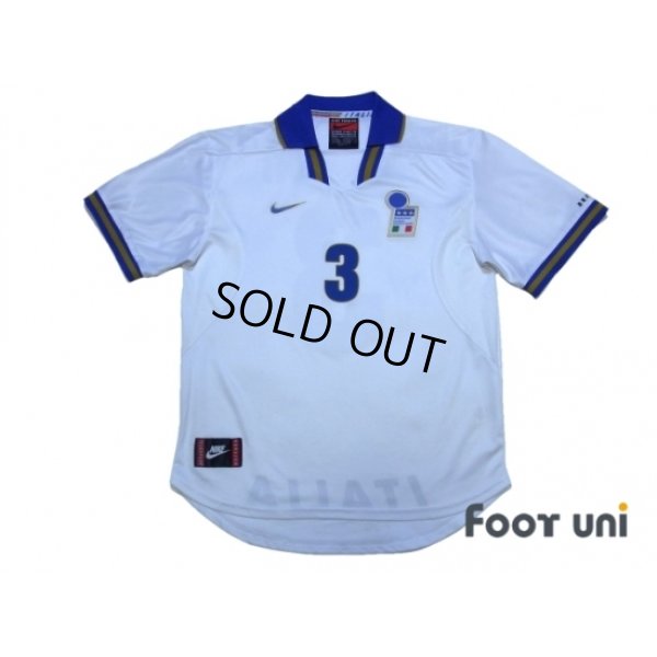 Photo1: Italy 1996 Away Shirt #3 Maldini