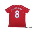Photo2: Liverpool 2014-2015 Home Shirt #8 Gerrard (2)