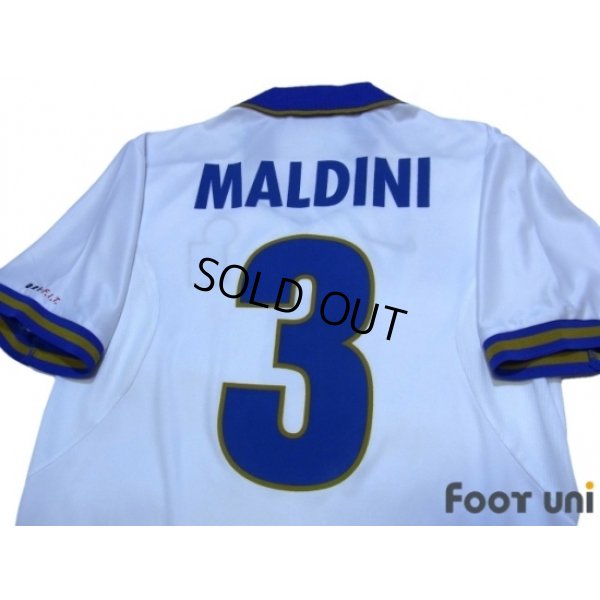 Photo4: Italy 1996 Away Shirt #3 Maldini