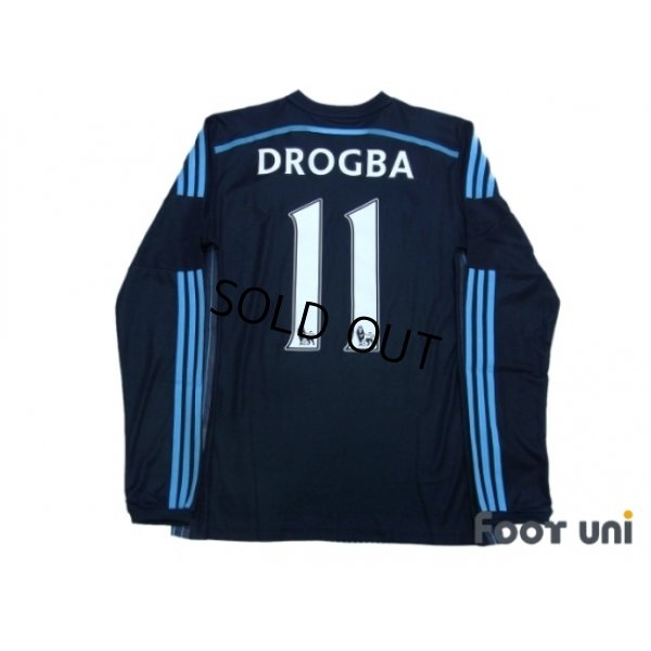 Photo2: Chelsea 2014-2015 3RD Long Sleeve Shirt #11 Drogba