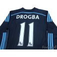 Photo4: Chelsea 2014-2015 3RD Long Sleeve Shirt #11 Drogba