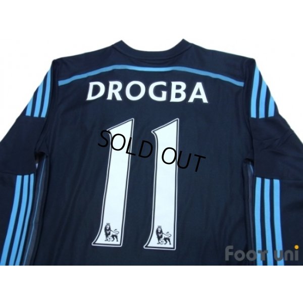 Photo4: Chelsea 2014-2015 3RD Long Sleeve Shirt #11 Drogba