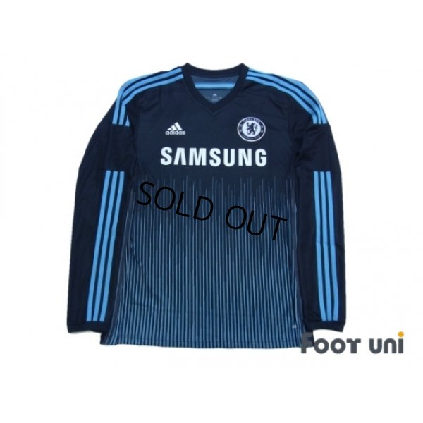 Photo1: Chelsea 2014-2015 3RD Long Sleeve Shirt #11 Drogba