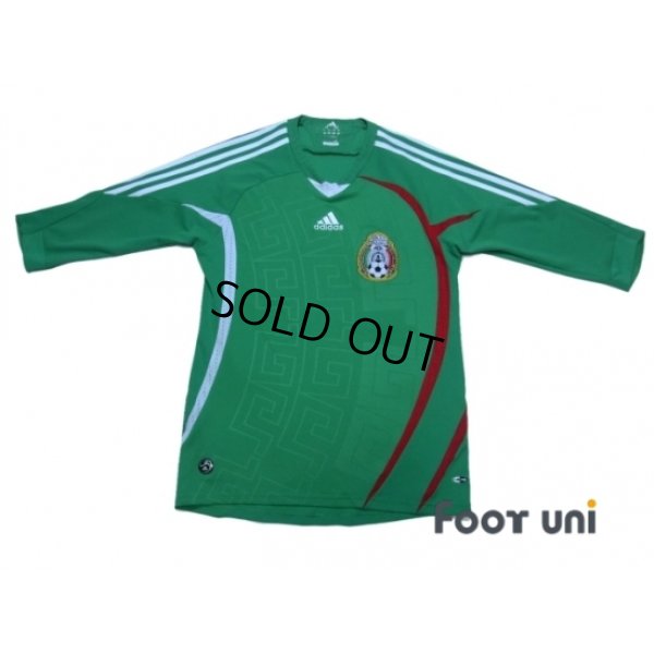 Photo2: Mexico 2008-2009 Home Shirt and Shorts Set