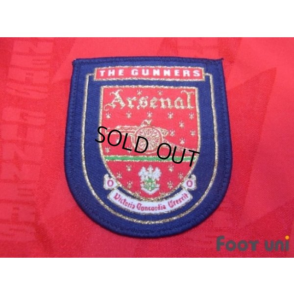 Photo6: Arsenal 1994-1996 Home Shirt #10 Bergkamp The F.A. Premier League Patch/Badge