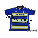 Parma 2003-2004 Home Shirt 90th Anniversary 1913-2003 Patch/Badge