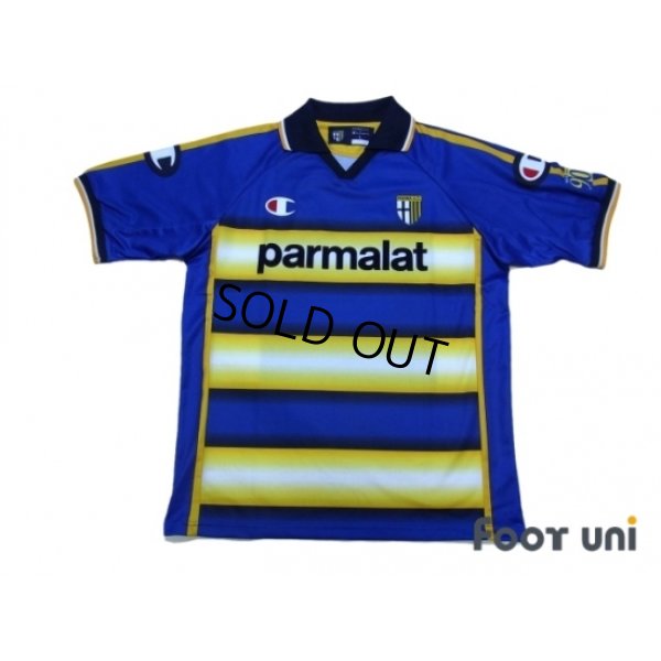 Photo1: Parma 2003-2004 Home Shirt 90th Anniversary 1913-2003 Patch/Badge
