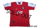 Arsenal 1994-1996 Home Shirt #10 Bergkamp The F.A. Premier League Patch/Badge