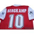 Photo4: Arsenal 1994-1996 Home Shirt #10 Bergkamp The F.A. Premier League Patch/Badge