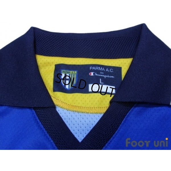 Photo4: Parma 2003-2004 Home Shirt 90th Anniversary 1913-2003 Patch/Badge