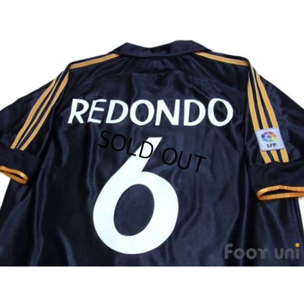 Photo4: Real Madrid 1999-2001 3RD Shirt #6 Redondo LFP Patch/Badge