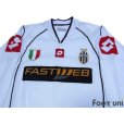 Photo3: Juventus 2002-2003 Away Long Sleeve Shirt Scudetto Patch/Badge