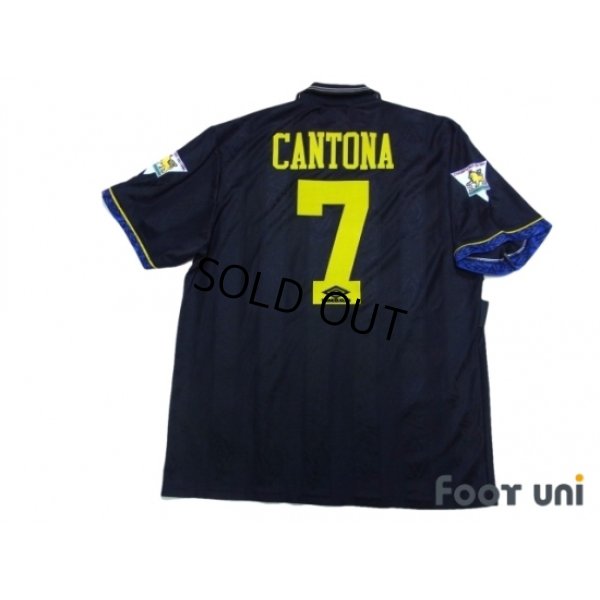Photo2: Manchester United 1993-1995 Away Shirt #7 Cantona
