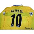 Photo4: Leeds United AFC 1999-2000 3rd Long Sleeve Shirt #10 Kewell