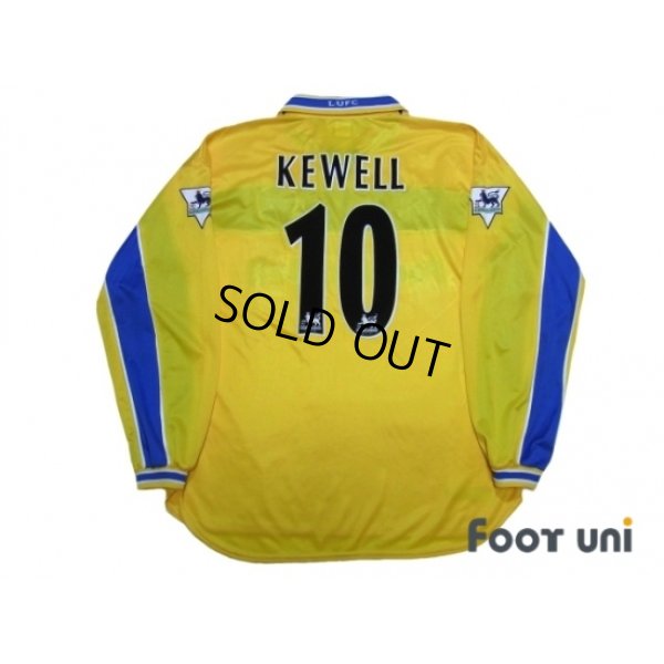 Photo2: Leeds United AFC 1999-2000 3rd Long Sleeve Shirt #10 Kewell