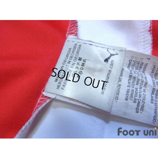 Photo8: Arsenal 2014-2015 Home Long Sleeve Shirt #11 Ozil