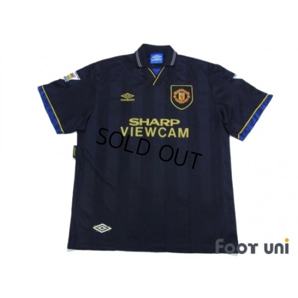 Photo1: Manchester United 1993-1995 Away Shirt #7 Cantona