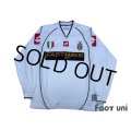 Juventus 2002-2003 Away Long Sleeve Shirt Scudetto Patch/Badge