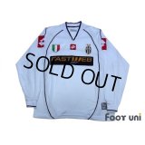 Juventus 2002-2003 Away Long Sleeve Shirt Scudetto Patch/Badge