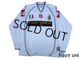 Juventus 2002-2003 Away Long Sleeve Shirt Scudetto Patch/Badge