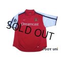 Arsenal 2000-2002 Home Shirt #14 Henry Champions League Patch/Badge