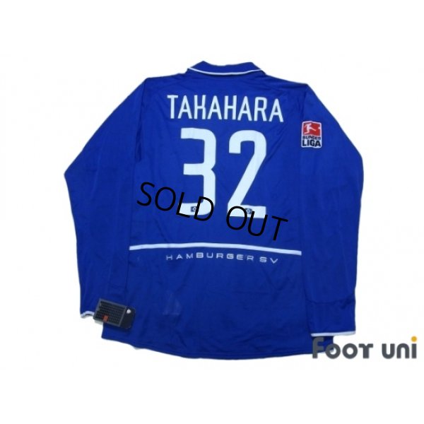 Photo2: Hamburger SV 2003-2004 Away Long Sleeve Shirt #32 Takahara Bundesliga Patch w/tags