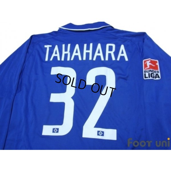 Photo4: Hamburger SV 2003-2004 Away Long Sleeve Shirt #32 Takahara Bundesliga Patch w/tags
