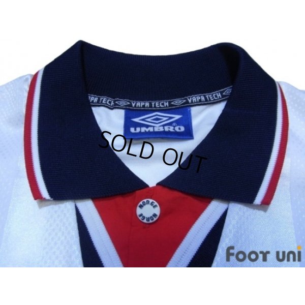 Photo5: Norway 1998 Away Shirt #9 Tore André Flo
