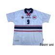 Photo1: Norway 1998 Away Shirt #9 Tore André Flo (1)