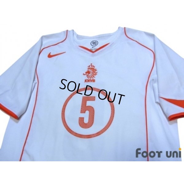Photo3: Netherlands Euro 2004 Away Shirt #5