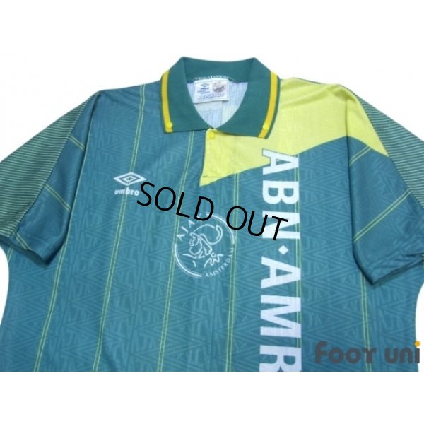 Photo3: Ajax 1991-1992 Away Shirt