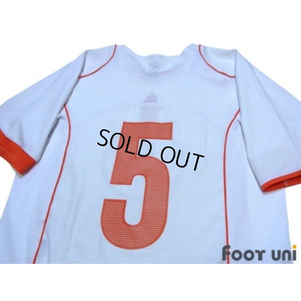 Photo4: Netherlands Euro 2004 Away Shirt #5