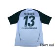 Photo2: VfL Wolfsburg 2010-2011 Home Shirt #13 Hasebe w/tags (2)