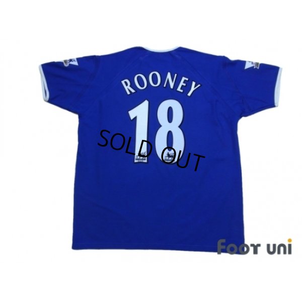 Photo2: Everton 2003-2004 Home Shirt #18 Rooney Premier League Patch