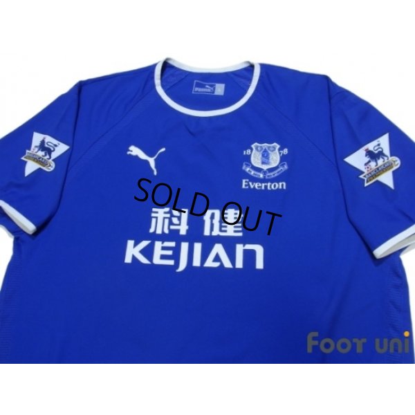 Photo3: Everton 2003-2004 Home Shirt #18 Rooney Premier League Patch
