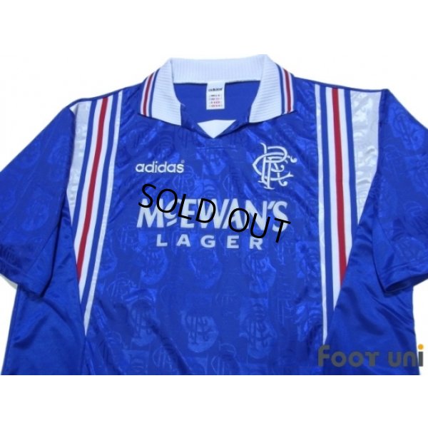 Photo3: Rangers 1996-1997 Home Shirt #8 Gascoigne