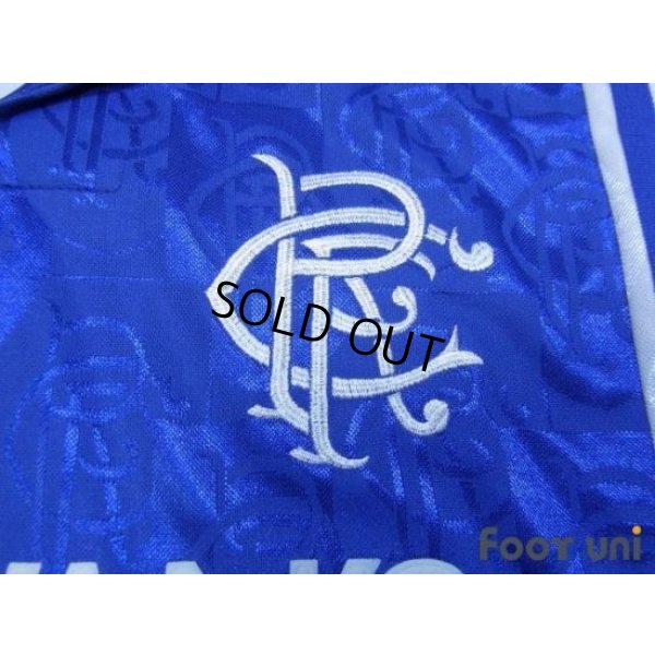 Photo6: Rangers 1996-1997 Home Shirt #8 Gascoigne