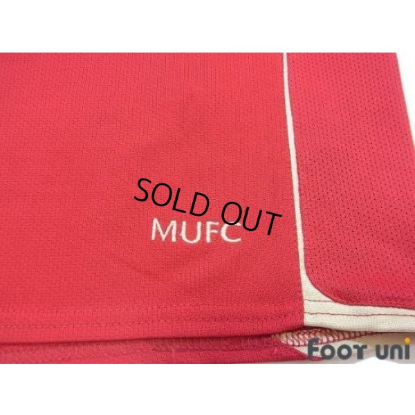 Photo7: Manchester United 2006-2007 Home Long Sleeve Shirt #7 Ronaldo Premier League Patch