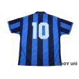 Photo2: Inter Milan 1994-1995 Home Shirt #10 (2)