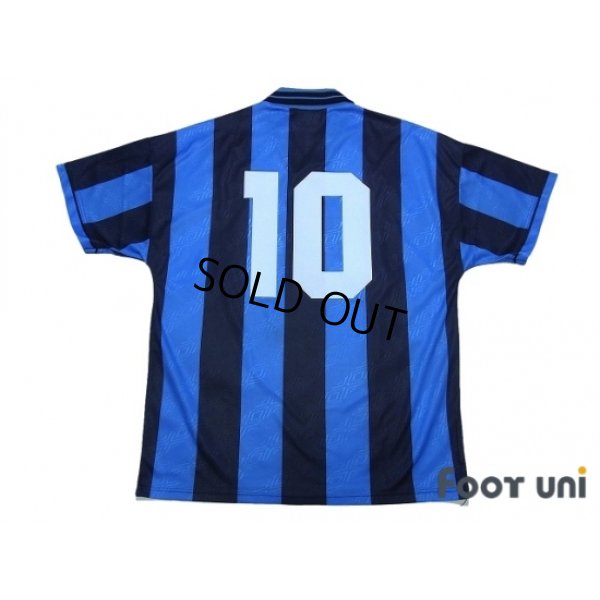 Photo2: Inter Milan 1994-1995 Home Shirt #10