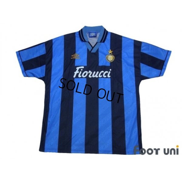 Photo1: Inter Milan 1994-1995 Home Shirt #10