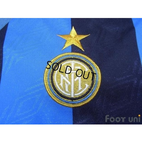 Photo6: Inter Milan 1994-1995 Home Shirt #10
