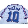 Photo4: France 1999 Away Shirt #10 Zidane