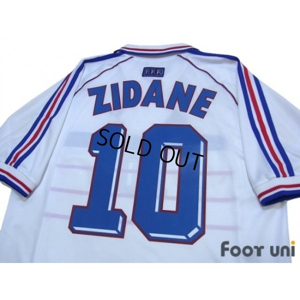 Photo4: France 1999 Away Shirt #10 Zidane