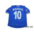 Photo2: Brescia 2000-2001 Home Shirt #10 Baggio Lega Calcio Patch / Badge (2)