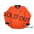 Netherlands 1998 Home Authentic Long Sleeve Shirt #8 Bergkamp w/tags