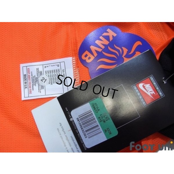 Photo7: Netherlands 1998 Home Authentic Long Sleeve Shirt #8 Bergkamp w/tags