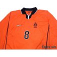 Photo3: Netherlands 1998 Home Authentic Long Sleeve Shirt #8 Bergkamp w/tags