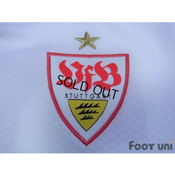 Photo6: VfB Stuttgart 2010-2011 Home Shirt #31 Okazaki Bundesliga Patch
