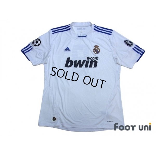 Photo1: Real Madrid 2010-2011 Home Shirt #8 Kaka UEFA Champions League Trophy Patch/Badge 